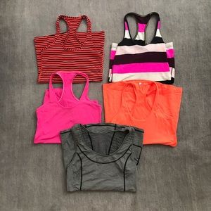 Lululemon workout tops